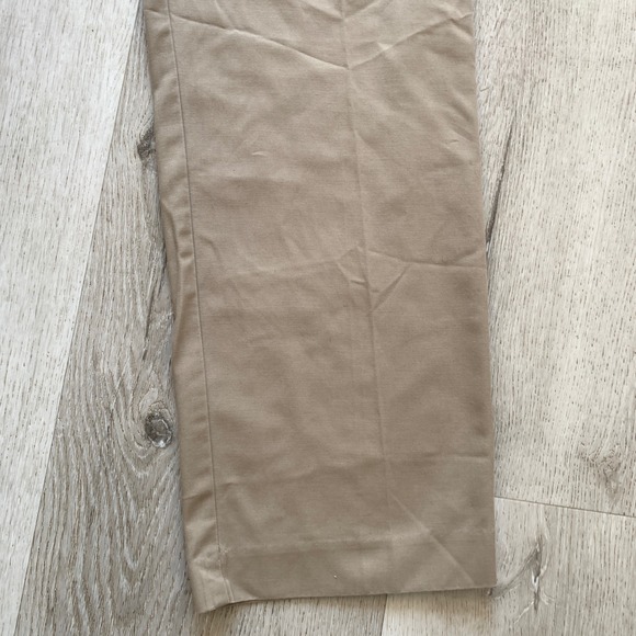 Banana Republic Men's 34x32 Non-Iron Tailored Slim Fit Chino Pants Khaki Beige - Picture 5 of 9